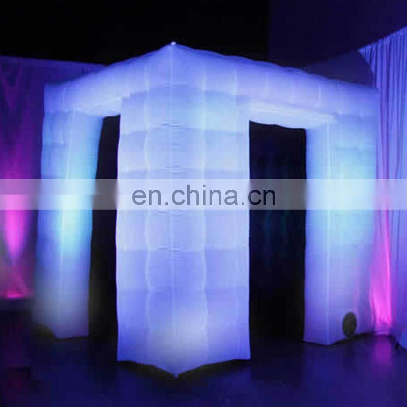 New Design LED Tent Inflatable Photo Booth Wall