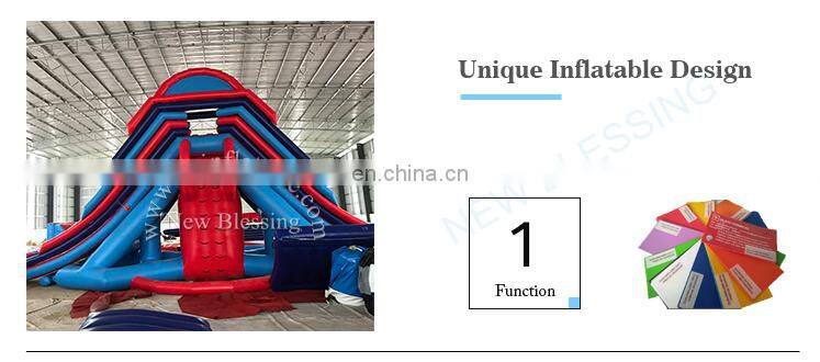 Outdoor Floating Airtight Inflatable Water Park Games For Adults ISO 25649 lake or sea water park