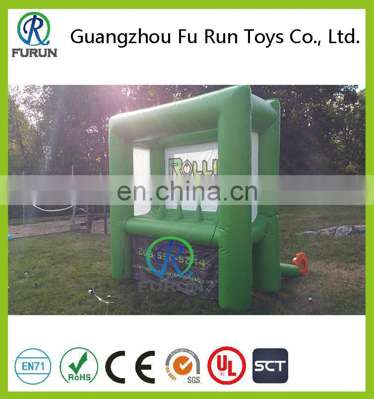 Mini RC car inflatable go kart race track for fun