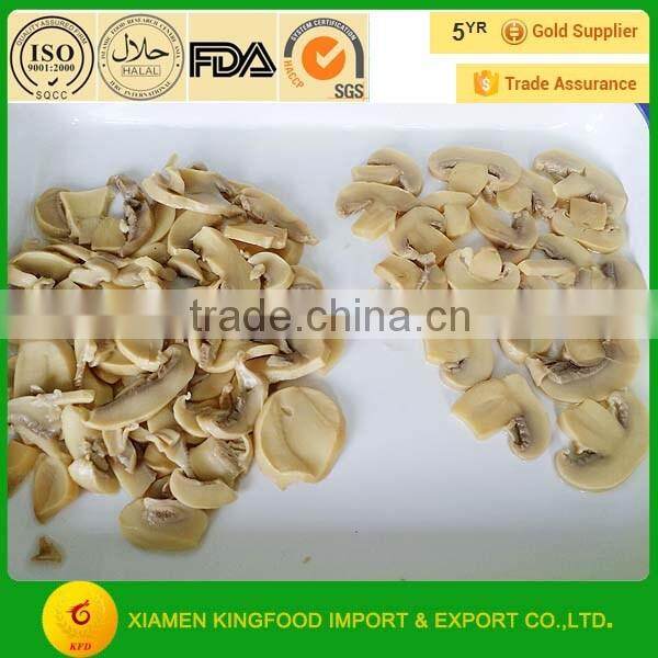 China canned champignon mushroom slice/p&s export price