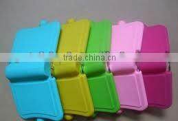 Funny personalized cosmetic bag,mirror clutch bag ,Silicone Cosmetic Bag with Mirror