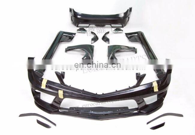 C class w204 BLACK SERIES body kits for w204 C63 FRP and carbon finber material rear wing