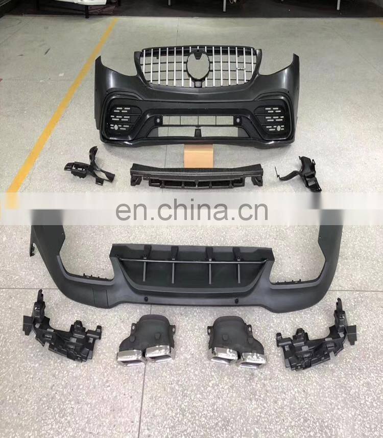 auto tuning part for Mercedes Benz GLC coupe body kit in carbon fiber