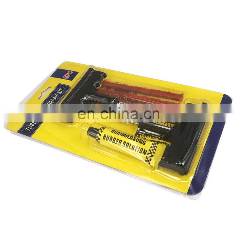 T-Handle Tire Repair Plugs 6 Piece includes A Tire Rasp Insertion Tool