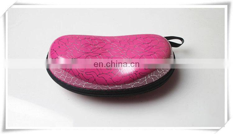 Colorful Cover Sunglasses Case For Lady Glasses Box With Zipper Crush Resistance Waterproof Eyeglass Cases