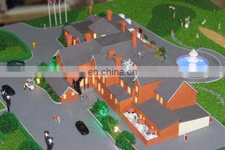 3d residential architectural design ,maquette architectural model