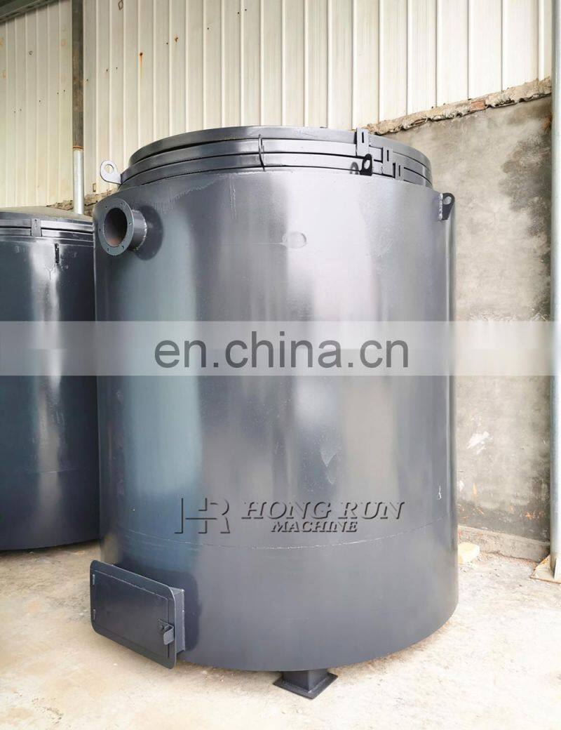 Airflow Hoisting Carbonization Furnace Coconut Shell Carbonization Oven Wood Charcoal Carbonization Furnace