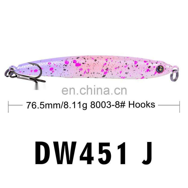 76.5mm fishing pencil VIB bionic lure 8.11g lure poppa sinking pencil fishing tuna popper lure