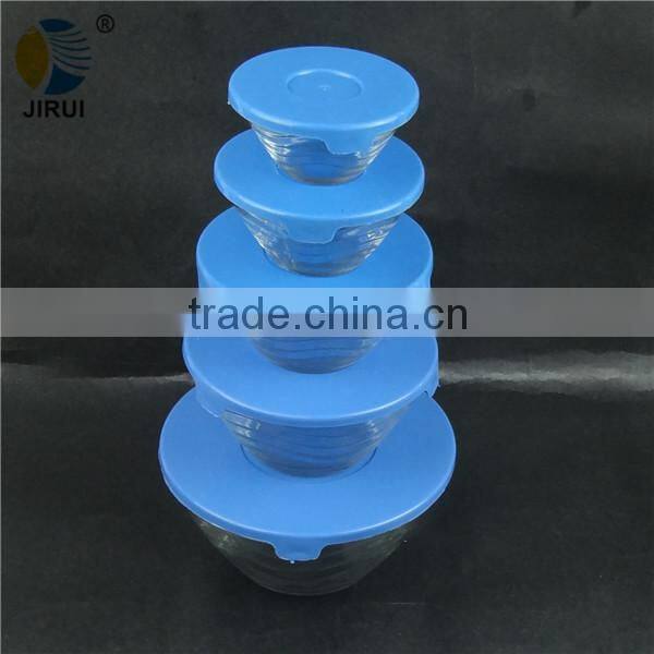 glass fruit bowls set