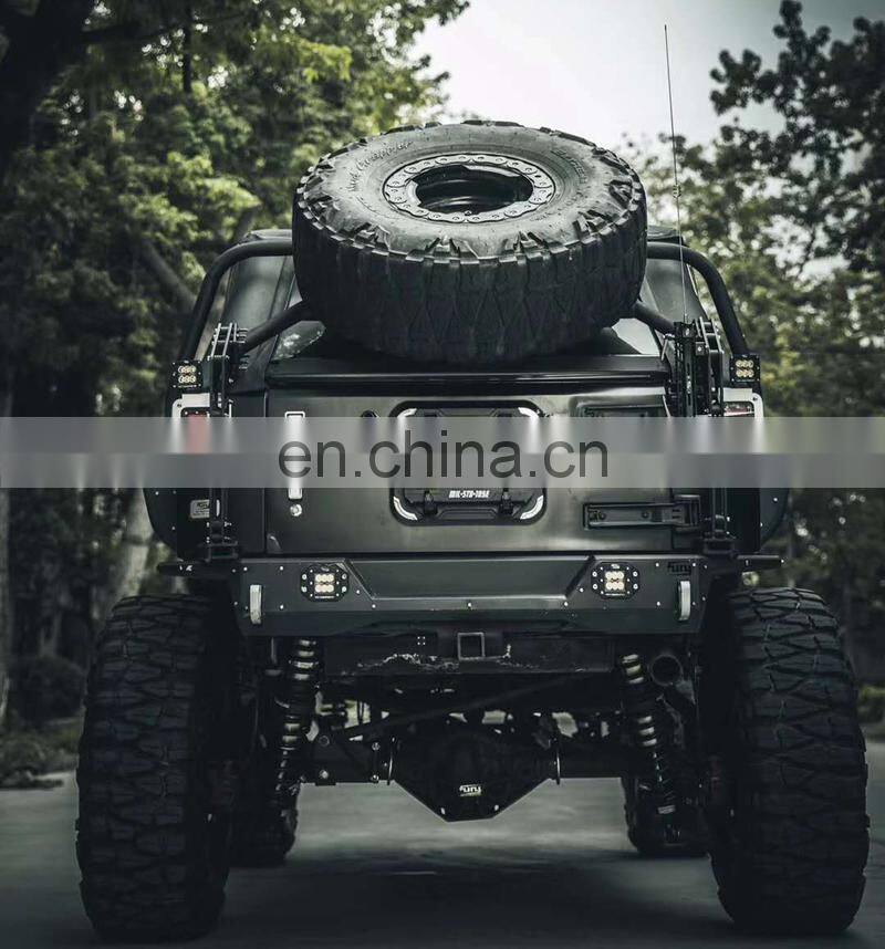 Furyengraver tailgate License plate frame for Jeep Wrangler JL 2018+ License Bracket 4x4 Accessories