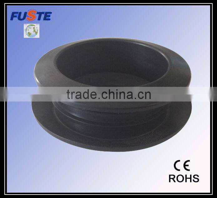 Custom rubber cable grommet