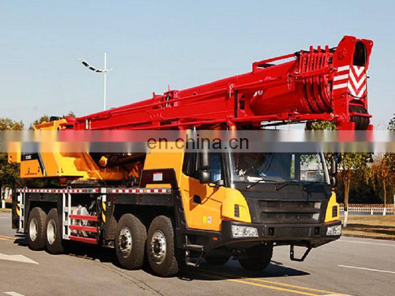 60t truck crane STC600S mobile truck crane with 5 sections U shaped 43.5m boom price