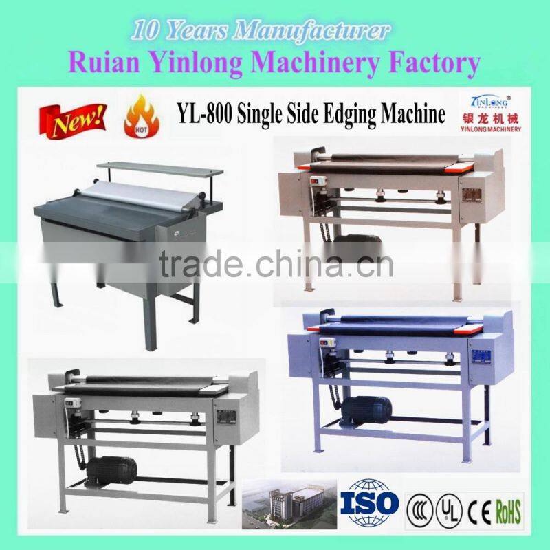 Single Folding Side Machine YL-DB-800 which is tissue through glue, and ca rd board flattening and special equipment.