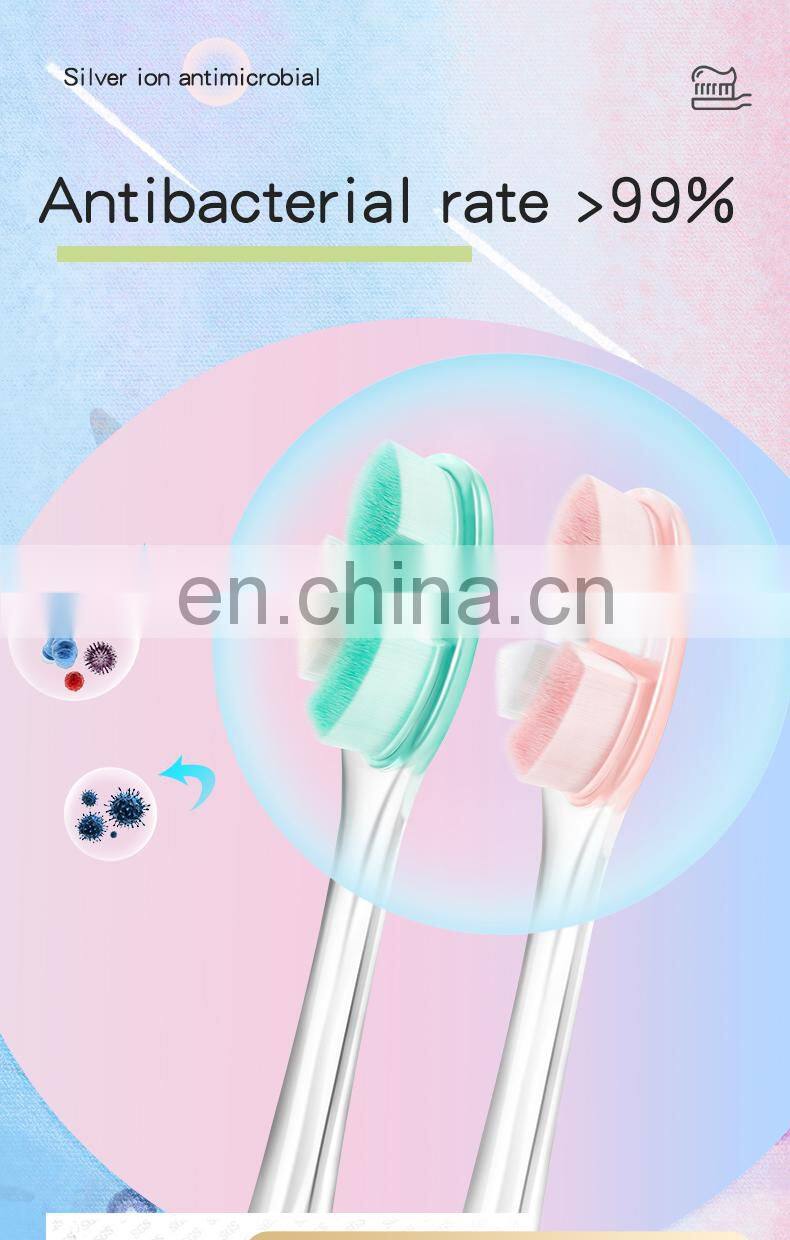 Private label Extra Soft Toothbrush Ultra Soft-bristled bamboo Teeth brush Micro-nano 20000 Floss Bristle Effect for adult