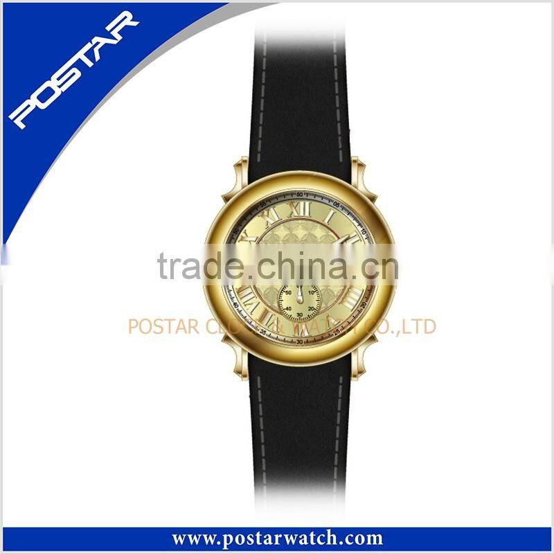 Fashion Latest Jewelry Sapphire Watch With Japan Movt Stainless Steel