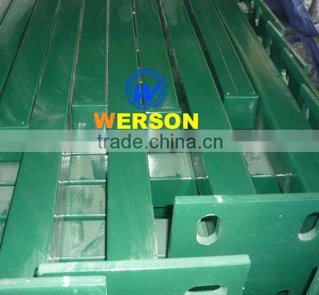 Werson PVC coated weld mesh fence ,mesh size :50*200mm