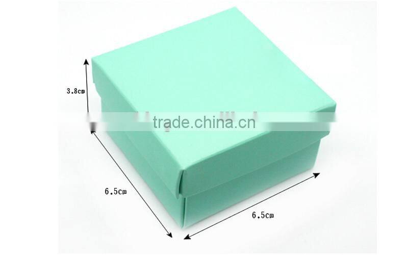 400g white card jewelry packing folded paper box