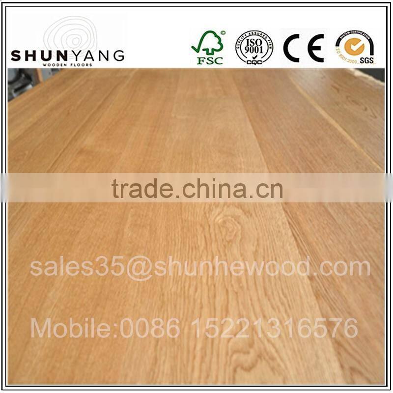 Natural Smoked European Oak Engineered Wood Flooring