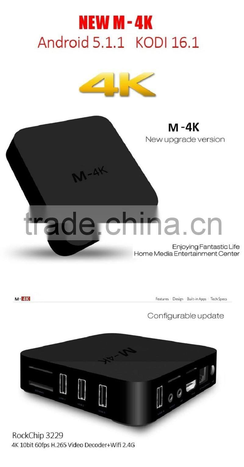Mini Pc Pocket Computer Codi16.1 Installed Free IPTV Download User Manual for Android TV Box