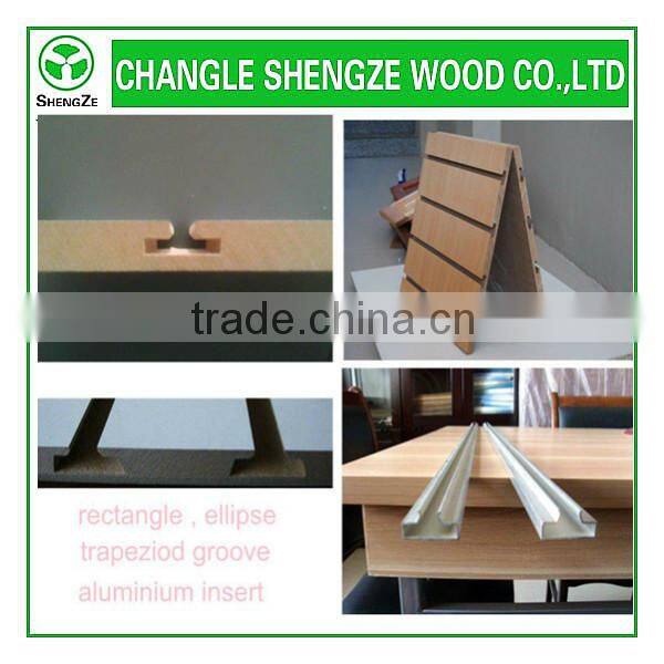 Plain MDF & Melamine MDF board for Furniture or Decoration