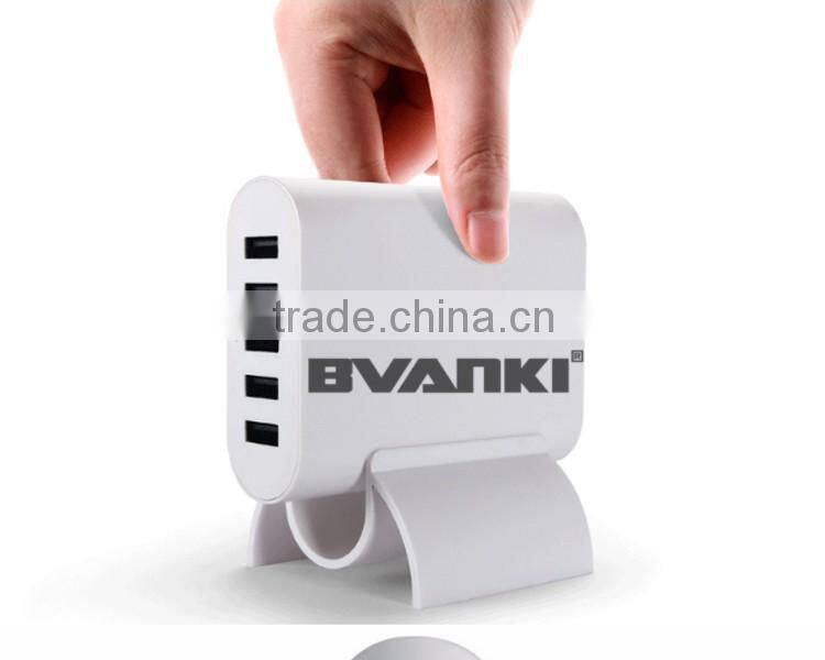 2016 new premium Mobile Phone Wall Charger 20W 4A 5-port light speed desktop usb charger for camera/cell phone/tablet