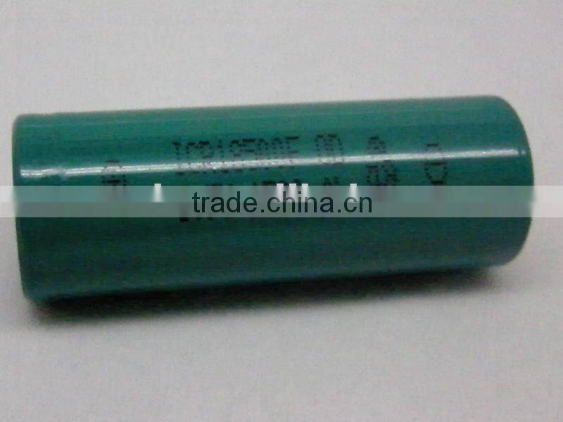 ICR18500 Li-ion battery with 1500mAh 3.7v