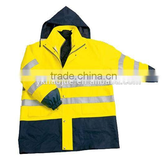 Hot selling reflective sports safety long sleeve jacket