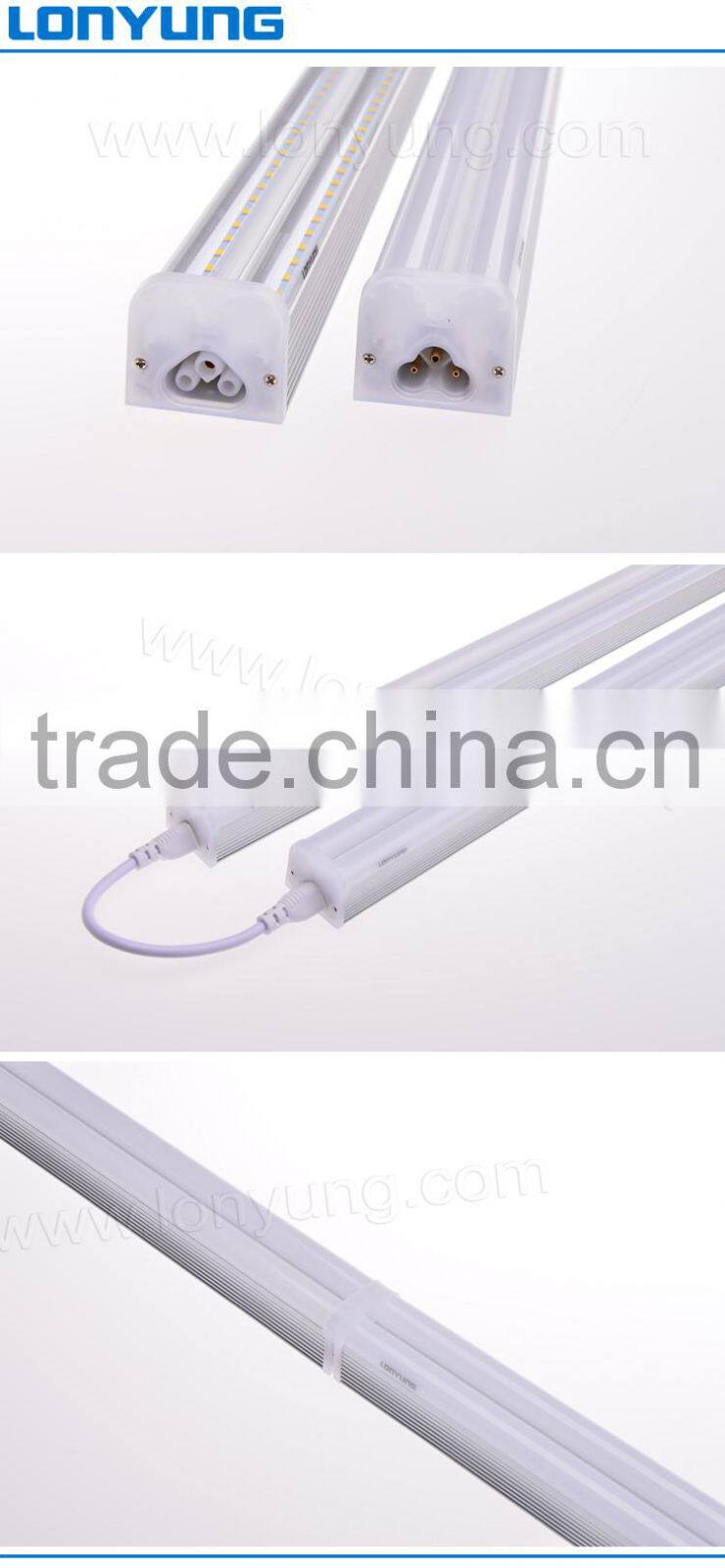 Canada UL T5 Double LED Tube 4ft 5ft 6ft t5 55w lamp 2400mm