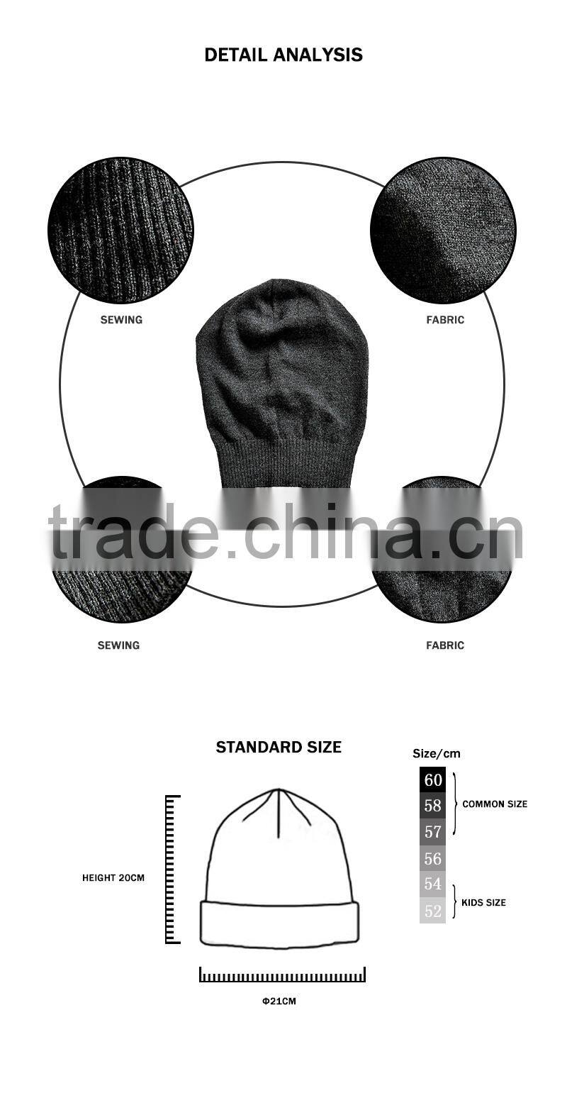 Wholesale Cashmere Blank Winter Beanie Hats