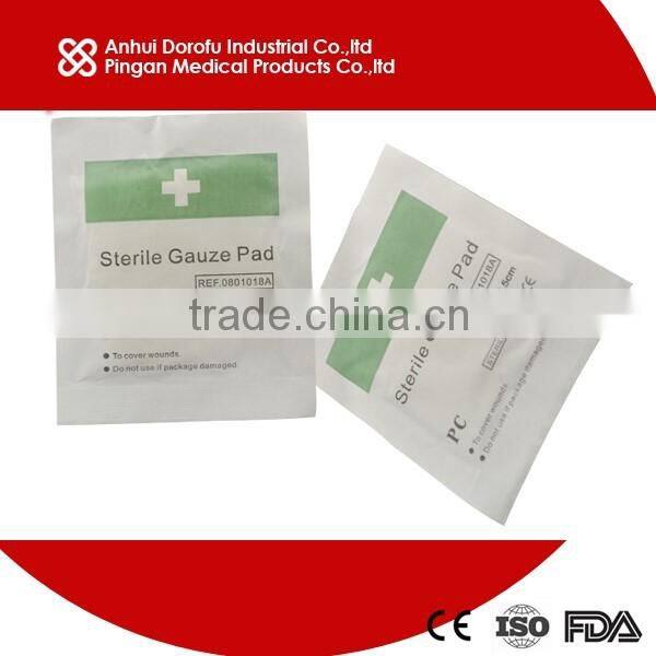 Gauze Swabs Sterile 5*5 CE ISO FDA