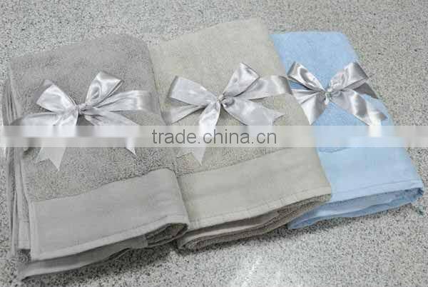 2013 Fashion New design 100% cotton face white towels