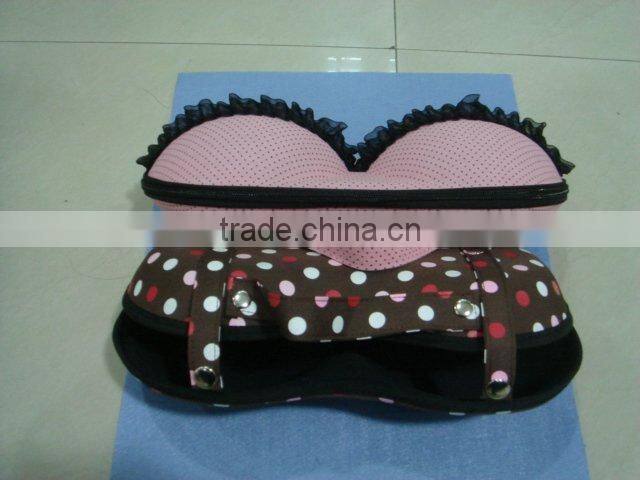 fashion bra case for travelling