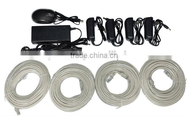 4CH Support WiFi function High Definition Network Kit