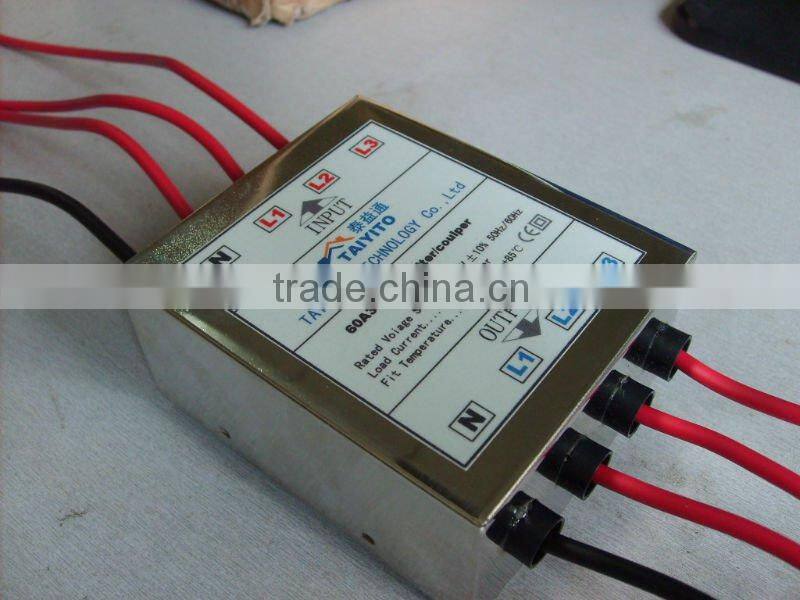 TDX0060 60A Noise Filter ( 3 traphases)/ 60A Noise Blocker