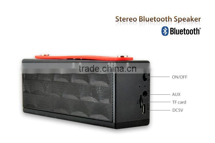 Blue Waterproof Wireless Bluetooth Handsfree Mic Suction Speaker Shower Bluetooth Portable Speaker Wireless Bass Stereo Car mic