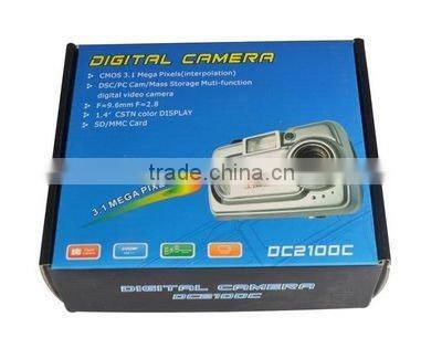 Fashion and Popular digital camera with 4GB DC2100D