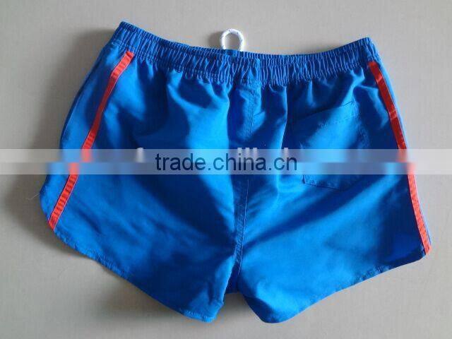Red Color Short Swimming Board Shorts