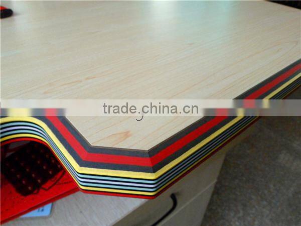 CNC post forming colorful core hpl compact laminate table top