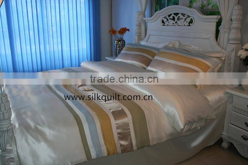 100% mulberry silk 10years Guarantee with OKEO-TEX100 Certificate patchwork quilts for sale