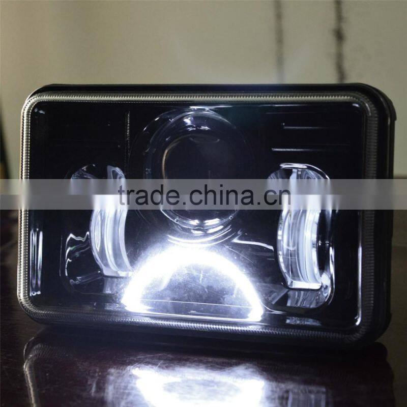 New arrival Smart design 4"X6" 45W hid volvo truck headlight