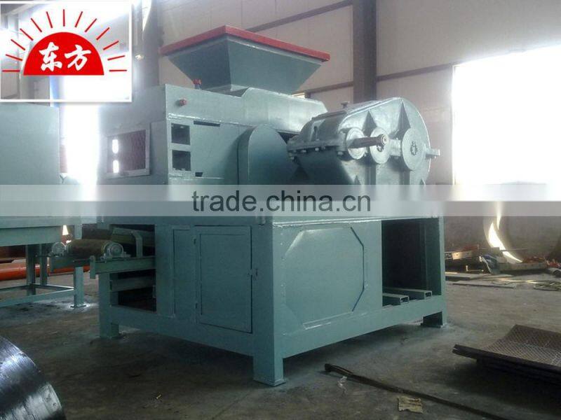 Mechanical press briquette making machine