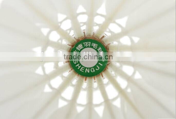 12Pcs Durable Duck Feahter Shuttlecock Badminton For Training