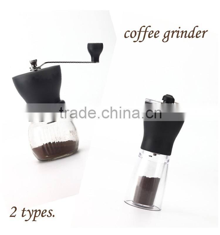 NT-CG01 & NT-CG02 Premium Burr 100g Capacity Manual Mill Coffee Grinder