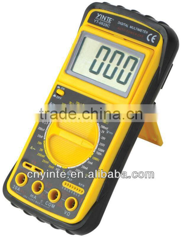9V battery digital multimeter with back light YT-0832