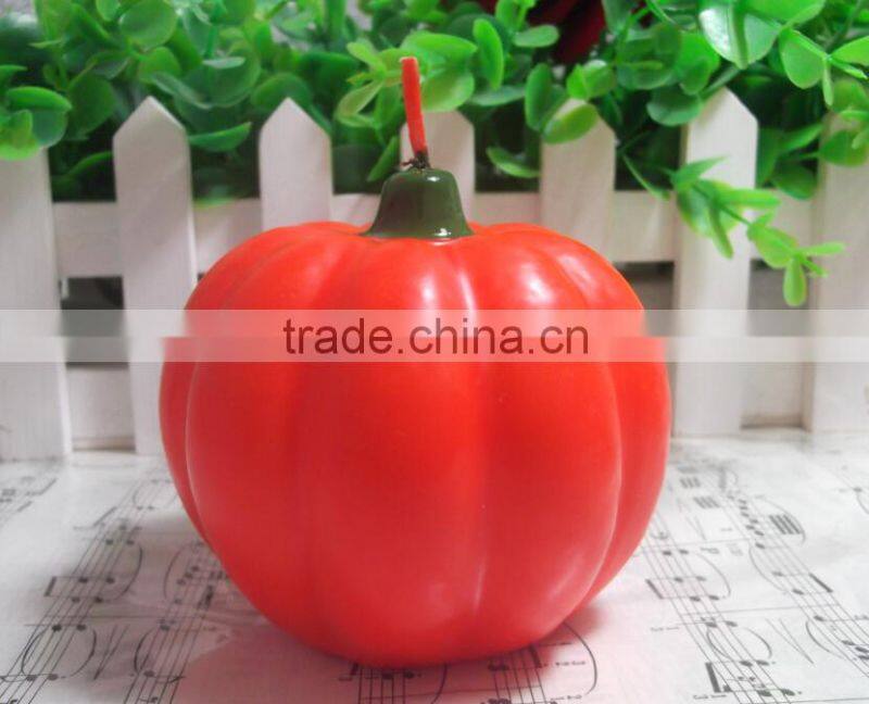 Decorative Halloween Pumpkin Candles