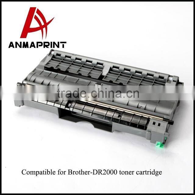 Hot sale toner cartridge DR2000 for Brother Printers bulk buy from china