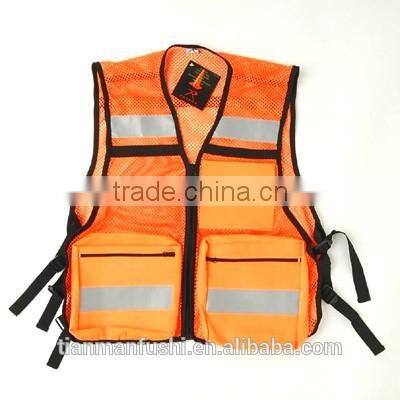 100 cotton construction work vest