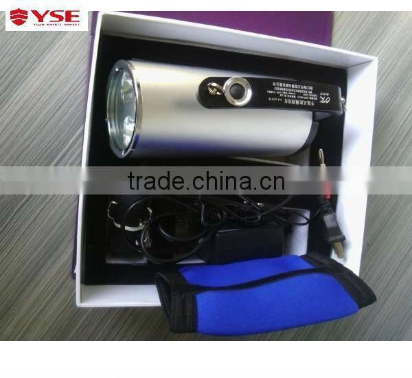 Anti riot LED torch flashlight for fireman fighting