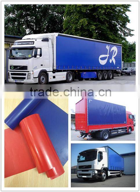 PVC Coated Tarpaulin Curtain Fabric