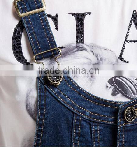 slim fit oem Suspenders pretty woman jean clothing